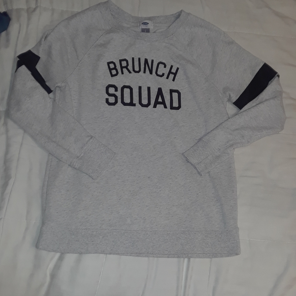 𝅺old Navy Cozy brunch squad sweatshirt small